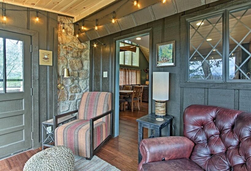Camp Themed Sevierville Cabin W/ Hot Tub + Teepee!