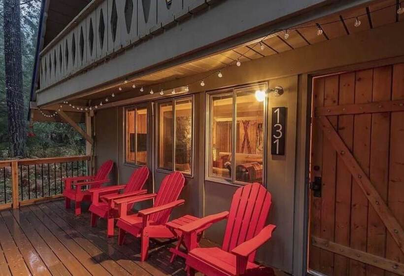 Cozy A Frame W/ Hot Tub, Fire Pit, & Fireplace!
