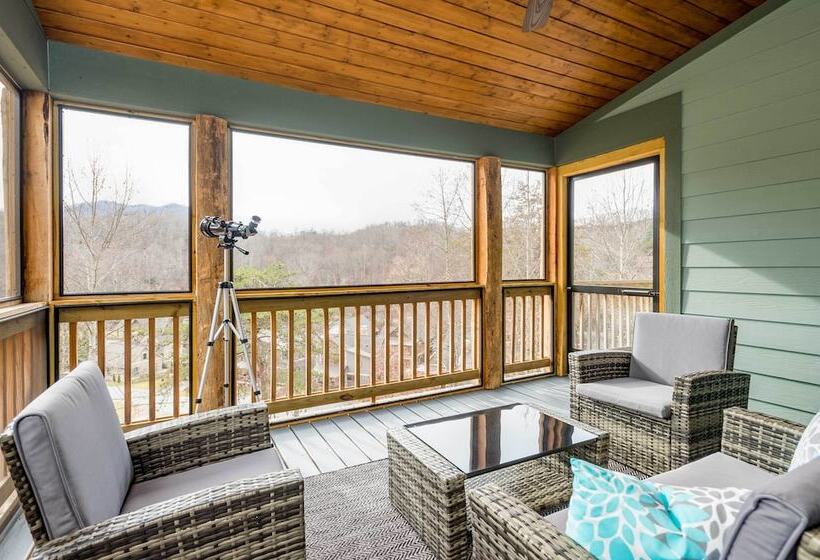 Game Room & Wraparound Decks: Cullowhee Home!
