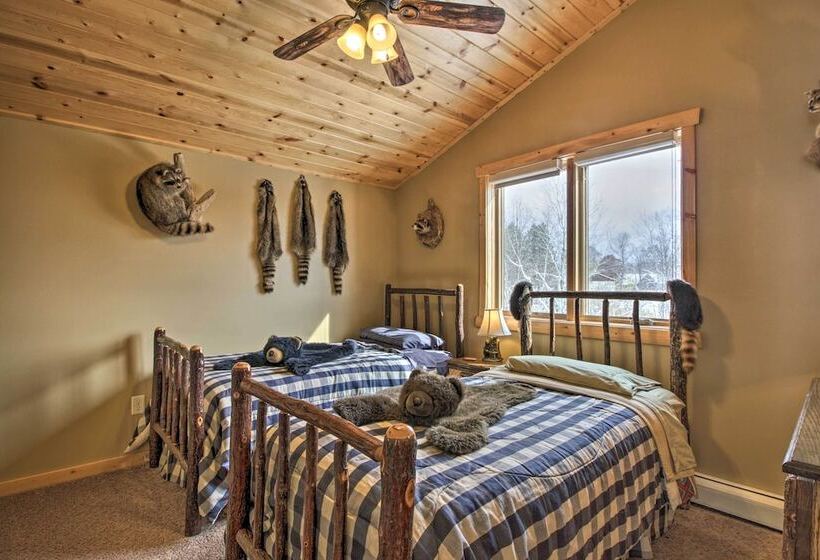 Expansive Ruth Lake Home W/ Dock, Fire Pit & Beach