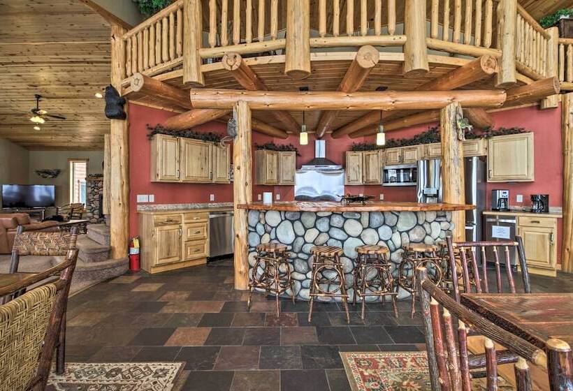 Expansive Ruth Lake Home W/ Dock, Fire Pit & Beach
