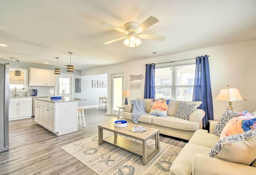 Freshly Remodeled Beach House, Steps To Shore