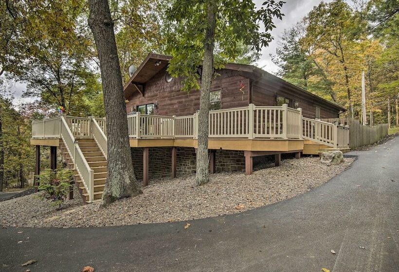 Pet Friendly Raystown Lakefront Cabin W/ Bbq Grill