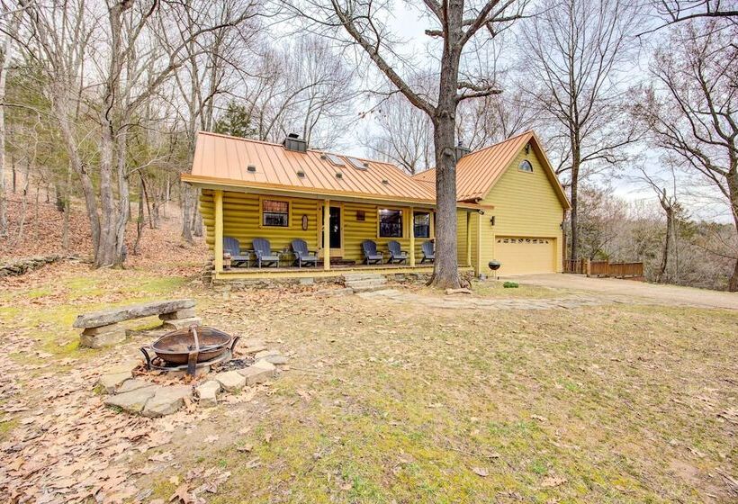 Secluded Beaver Lake Cabin W/ Private Dock!