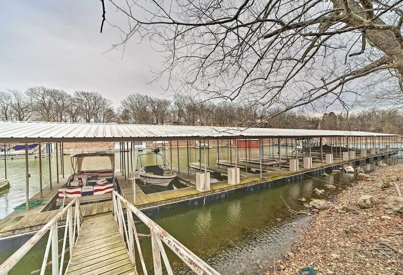 Updated Lakefront Cabin W/ Deck & Boat Dock!