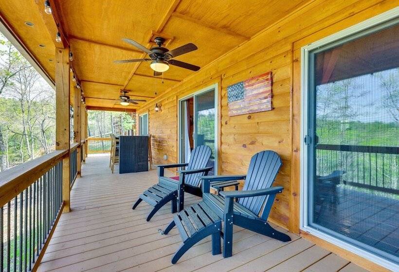 Beautiful Murphy Cabin W/ Mountain View & Fire Pit