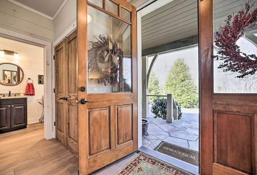 Cullowhee Craftsman Home W/ Mtn Views On 22 Acres