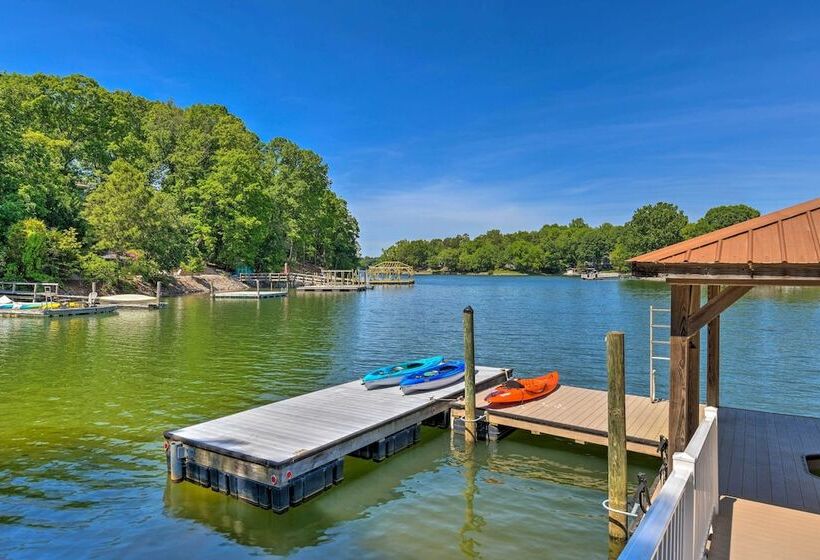Lake Norman Retreat W/ Dock ~ 1 Mi To Marina!