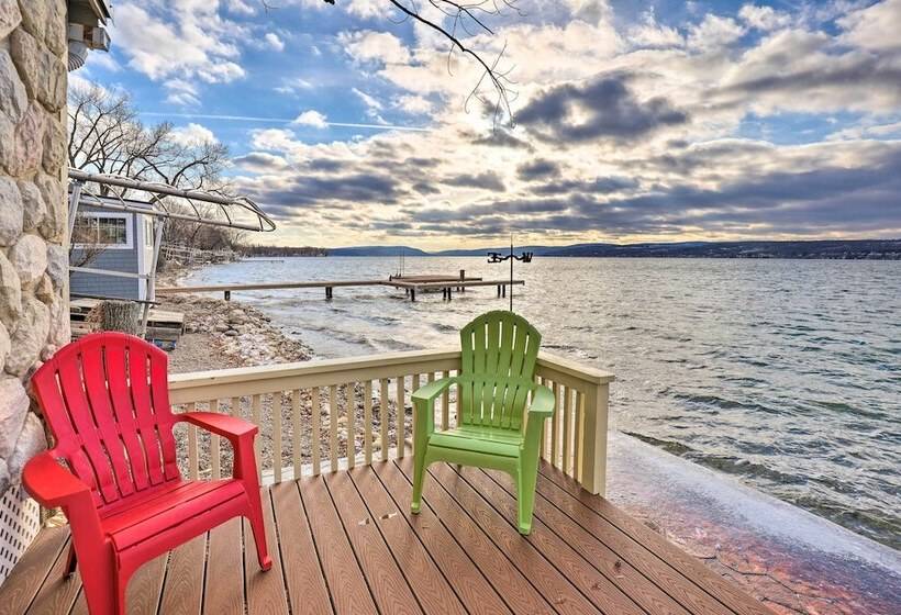 Lakefront Canandaigua Home W/ Grill, Fire Pit