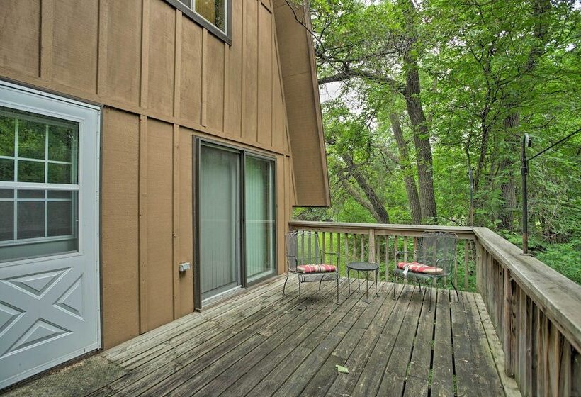 Lakeview 10 Acre Kimball Cabin W/ Private Beach!