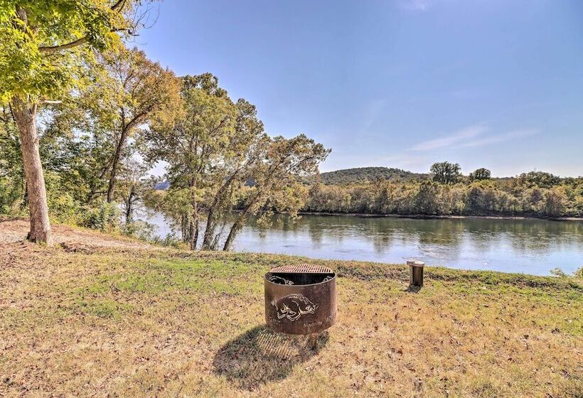 Modern Norfork House W/ Patio On White River!