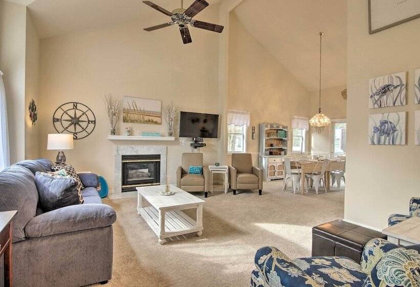 Ocean Pines House W/ Screened In Deck & Grill!
