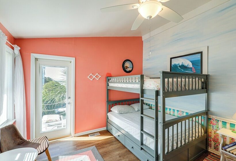 Oceanfront Gem W/ Rooftop Deck: Steps To Sand