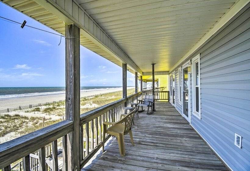 Oceanfront Retreat W/ Holden Beach Access!