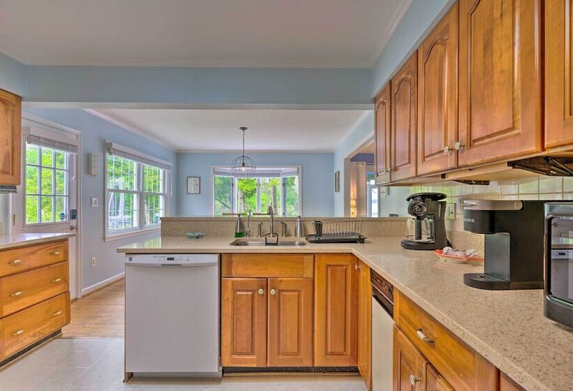 Tranquil River House W/ Grill & Views, Near Town!