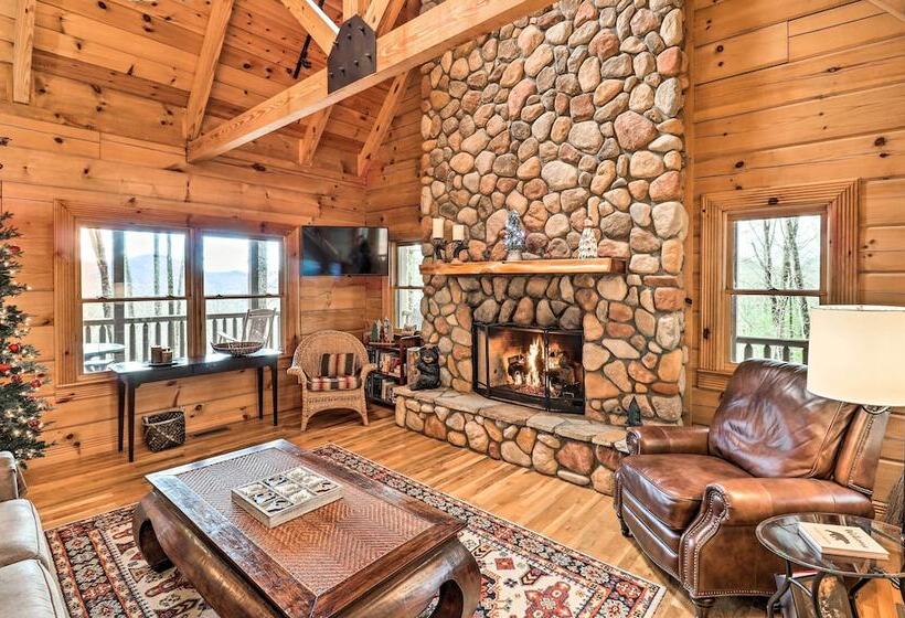 Private Sapphire Valley Resort Cabin W/ Mtn Views!
