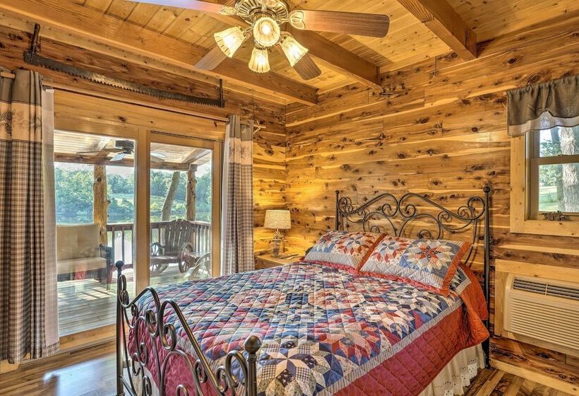 Macks Creek Cabin On 30 Acres W/ Dock & Watercraft