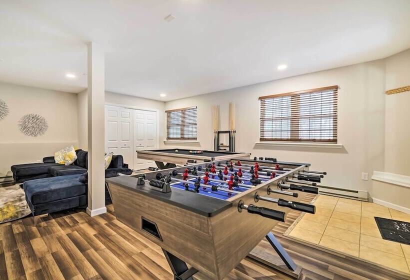 Spacious Long Pond Home: Game Room + Hot Tub!