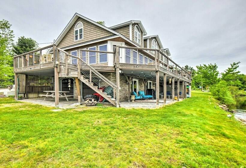 Stunning Enfield Home W/ Deck & Boat Dock!
