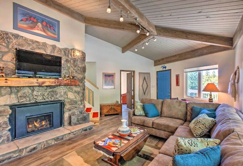 Angel Fire Home W/ Deck ~ 3 Mi To Ski Resort!