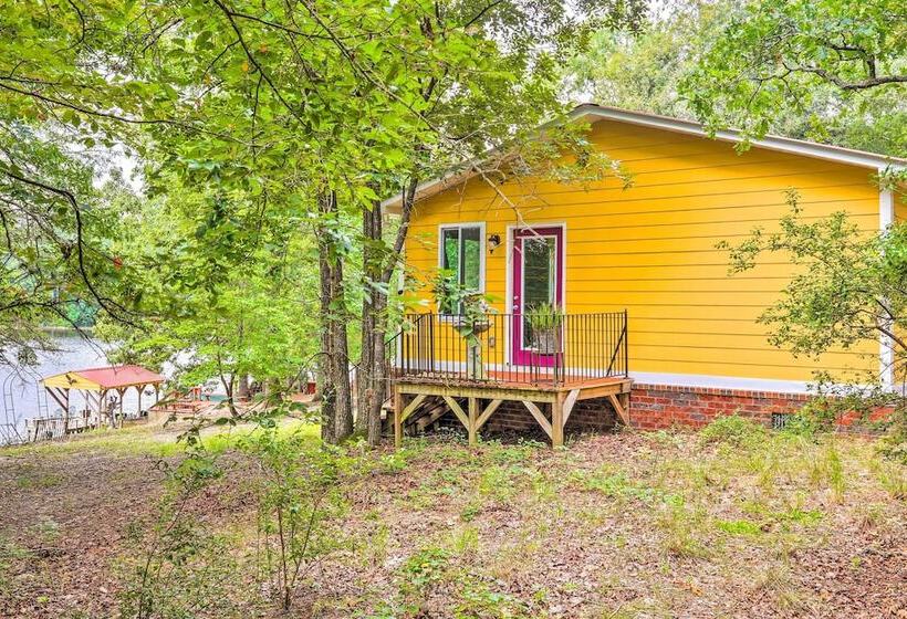 Cheery Swansea Home On Calmont Pond W/ Dock!
