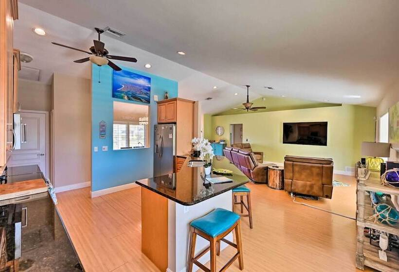 House W/ Heated Pool & Grill   Walk To Beach!