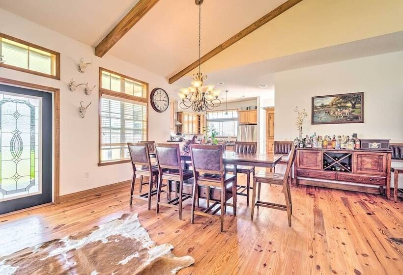 House W/ Wraparound Porch, 1/2 Mi To Lake!