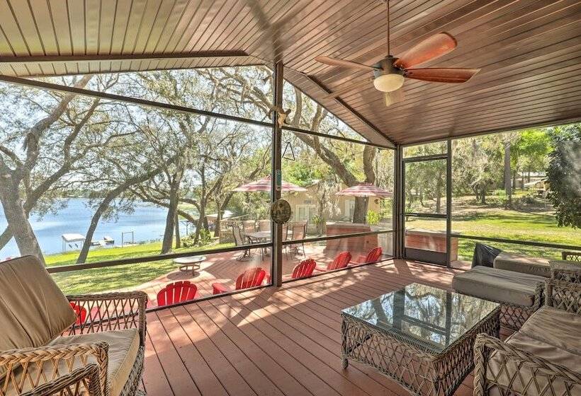 Keystone Heights Lakefront Cabin   Fire Pit, Grill