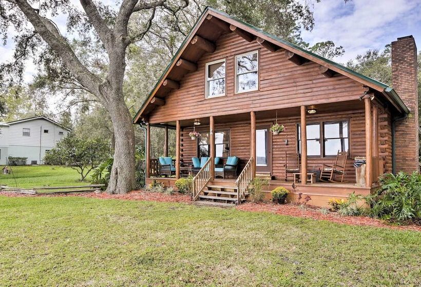 Lake Broward Cabin W/ Private Boat Launch & Dock!