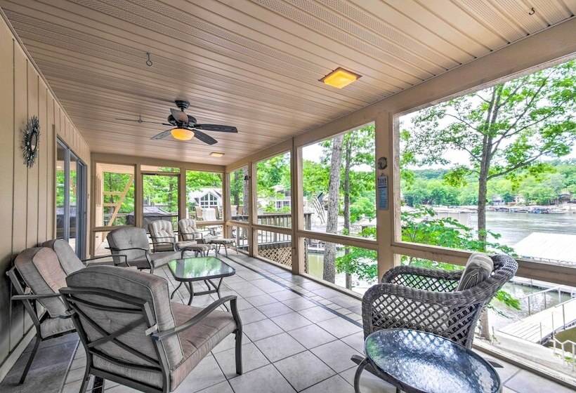 Porch, Dock & Deck: Lake Of The Ozarks Oasis!