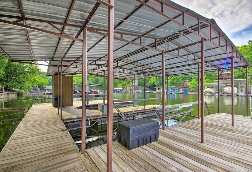 Private Boat Dock: Lakefront Eldon Home!