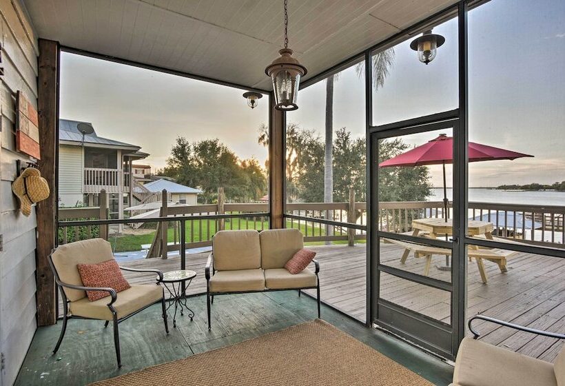 Lakefront Florida Retreat   Pool Table & Boat Dock