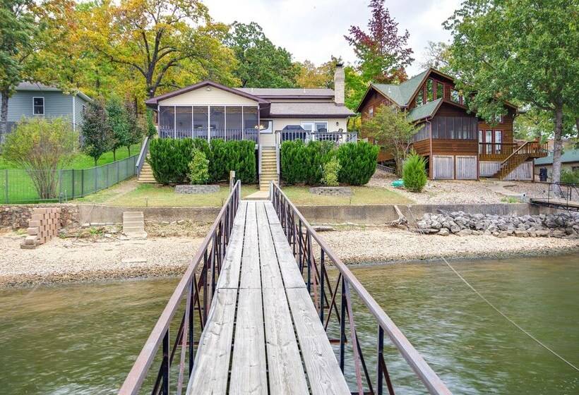 Lake Of The Ozarks Home W/ Dock & Water Slide