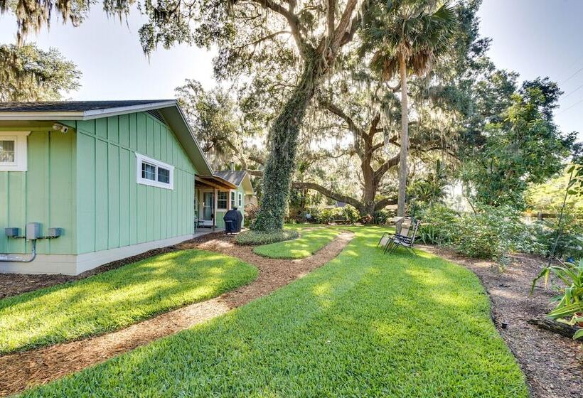Mount Dora Tropical Escape: Steps To Lake Gertrude