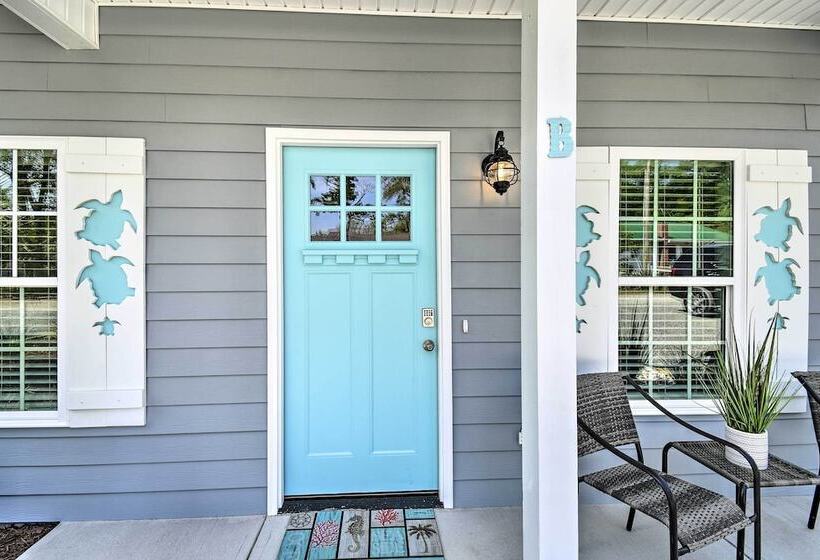 Ocean Isle Beach Home W/ Shared Lanai & Grill