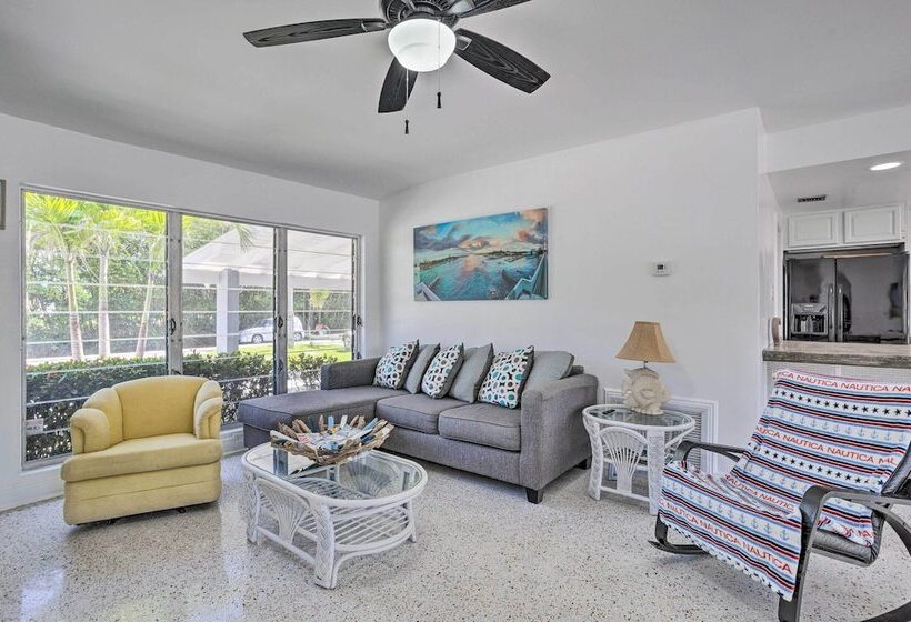 Palm City Canalfront Home W/ Boat Dock & Fire Pit!
