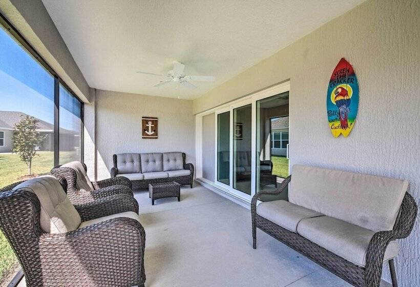 Sunlit Escape In The Villages W/ Screened Porch!