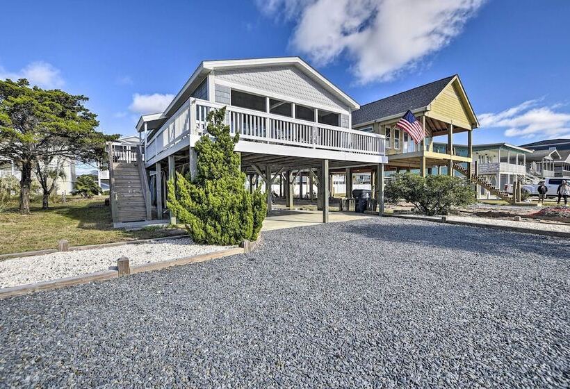Holden Beach Family Abode   Steps To Ocean!