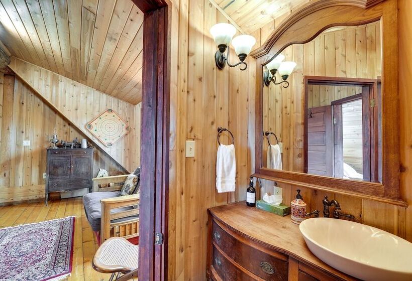 Private Hot Tub:  Blue Sky Cabin  In Sequim