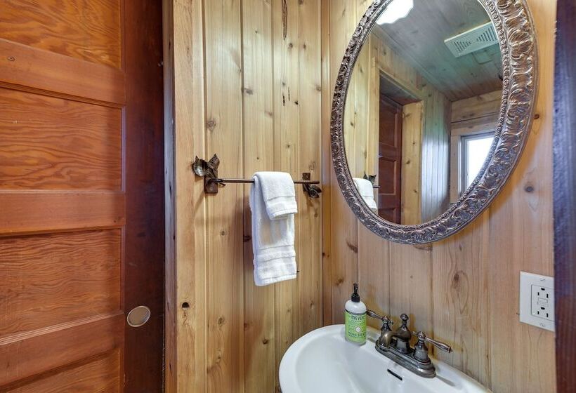 Private Hot Tub:  Blue Sky Cabin  In Sequim
