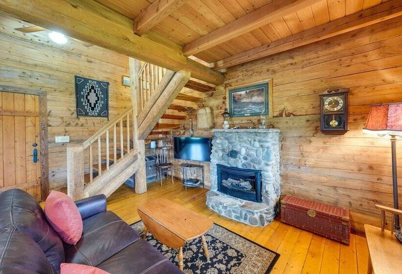 Private Hot Tub:  Blue Sky Cabin  In Sequim
