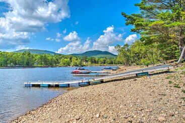 Cozy Northville Home W/ Dock, Lake Access & Views!