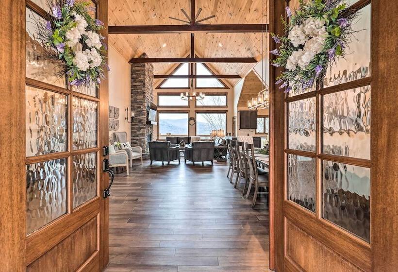 Mountainside Retreat W/ Fire Pit In Banner Elk