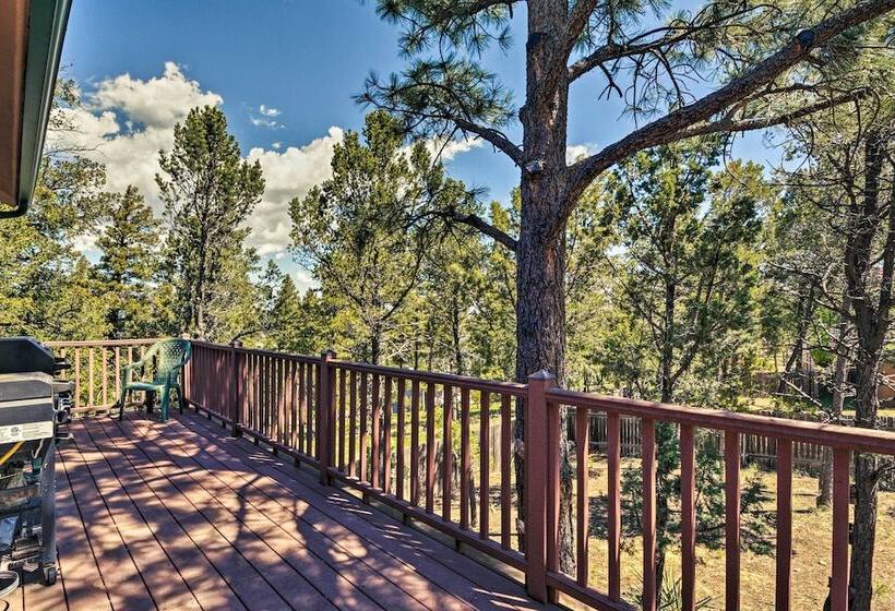Large Ruidoso Home W/ Stunning Views & Hot Tub!