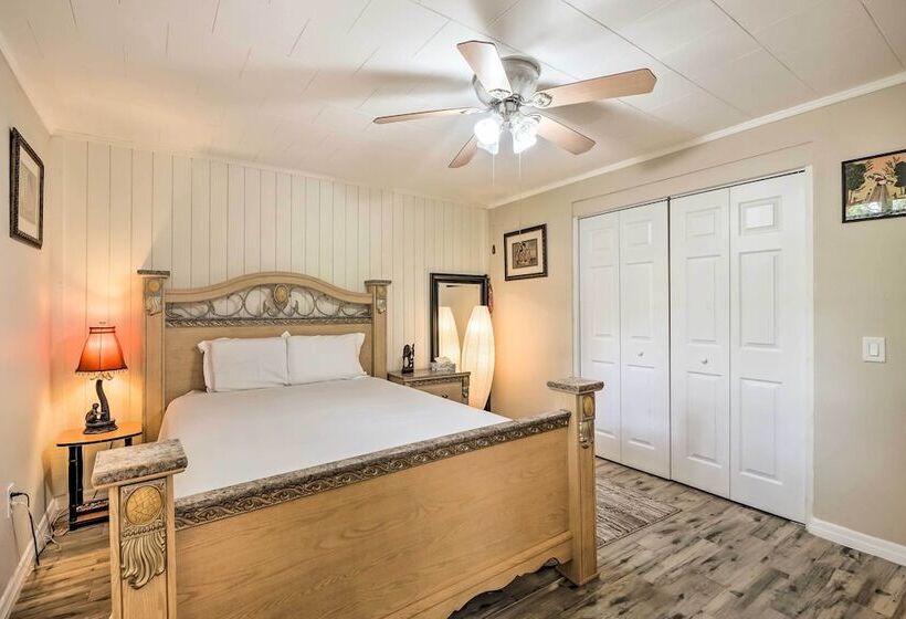 Lush Riverfront Escape W/ Private Boat Dock!