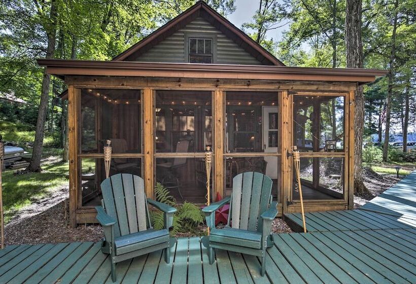Quaint & Cozy Lake Cabin W/ Dock & Beach Access!