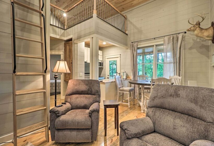 Rustic Chic Riverfront Home W/ Dock, Deck & Canoes