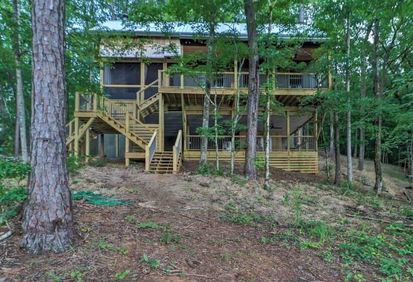 Rustic Chic Riverfront Home W/ Dock, Deck & Canoes