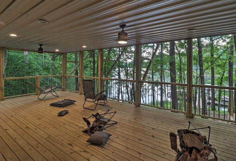 Rustic Chic Riverfront Home W/ Dock, Deck & Canoes