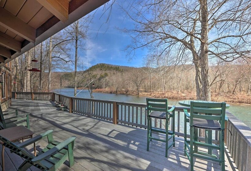 Serenity On The River  Luxe Lewisburg Cabin!